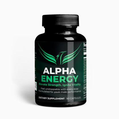 Alpha Energy | Men's Performance & Vitality Support Complex | 90 Capsules with Tribulus & Magnesium