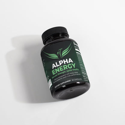 Alpha Energy | Men's Performance & Vitality Support Complex | 90 Capsules with Tribulus & Magnesium